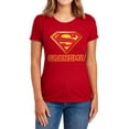 thumbnail image 1 of Superman Super Grandma Women's T Shirt, Red, 2X-Large, 1 of 6