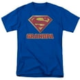 thumbnail image 1 of Superman Super Grandpa Mens Short Sleeve Shirt (Royal Blue, ), 1 of 2