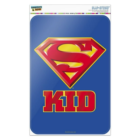 Superman Super Kid Shield Logo Home Business Office Sign