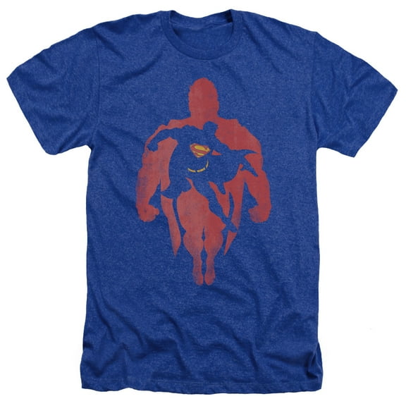 Superman - Super Knockout - Heather Short Sleeve Shirt - Small