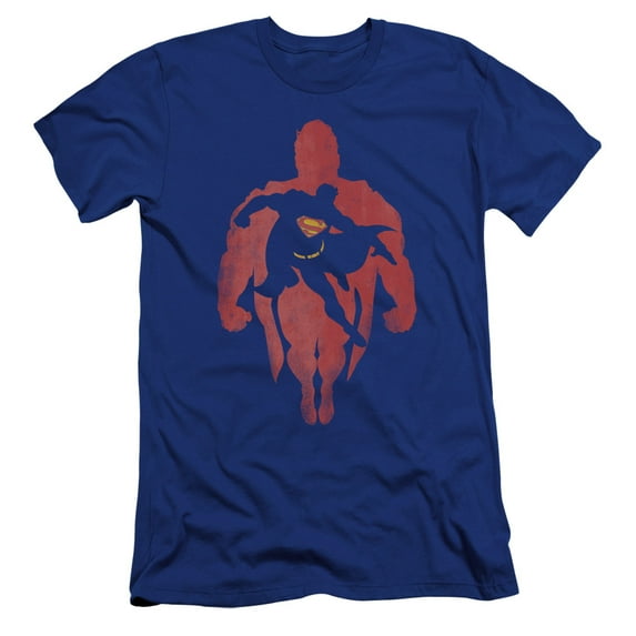 Superman - Super Knockout - Premium Slim Fit Short Sleeve Shirt - Large
