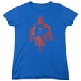 thumbnail image 1 of Superman Super Knockout Women's T-Shirt Royal Blue, 1 of 1