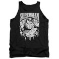 thumbnail image 1 of Superman Super Metal Adult Tank Top Black, 1 of 1