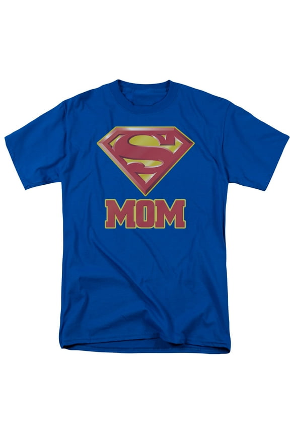 Men's Super Mom T-shirt XXX-Large Royal
