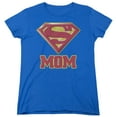 thumbnail image 1 of Superman Super Mom Women's T-Shirt Royal Blue, 1 of 1