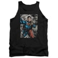 thumbnail image 1 of Superman Super Selfie Adult Tank Top Black, 1 of 1