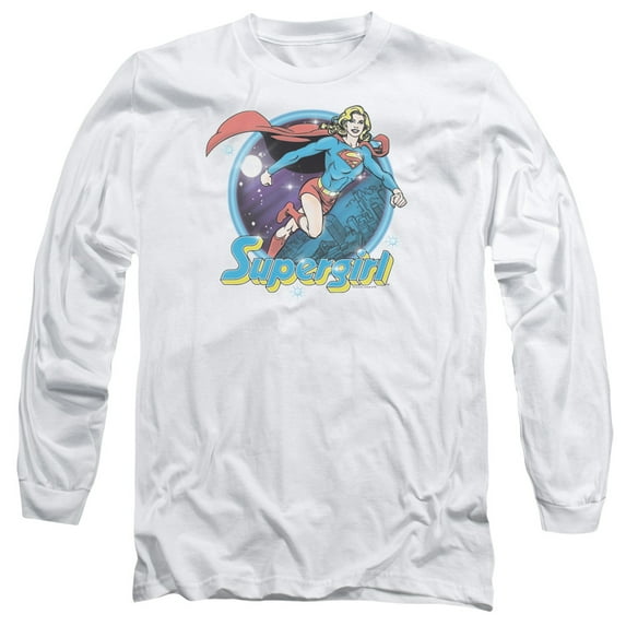 Superman - Supergirl Airbrush - Long Sleeve Shirt - XXX-Large