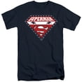 thumbnail image 1 of Superman Superman For President Adult Tall T-Shirt Navy, 1 of 1