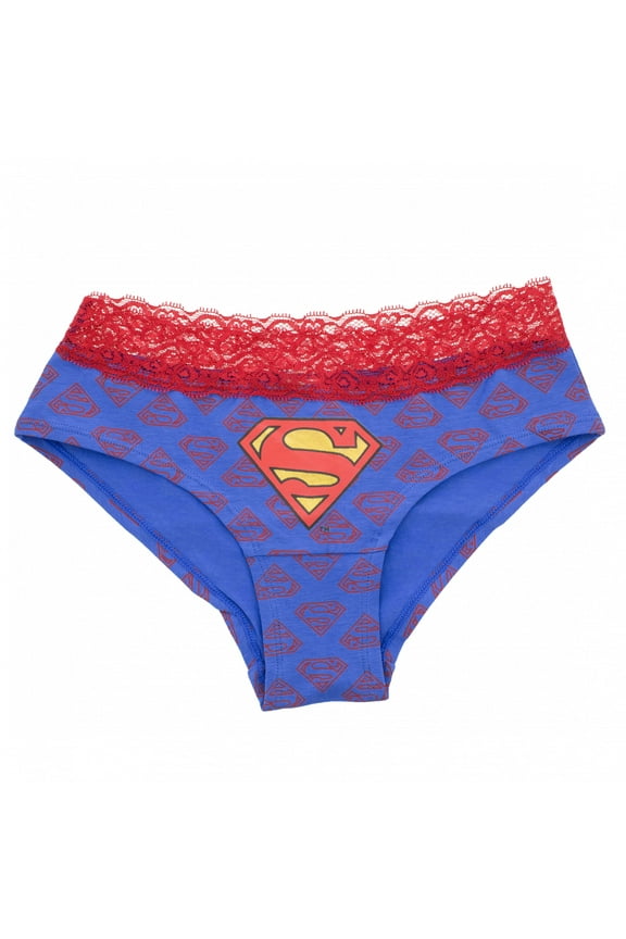 Lace Trim Women's Hipster Underwear-Small