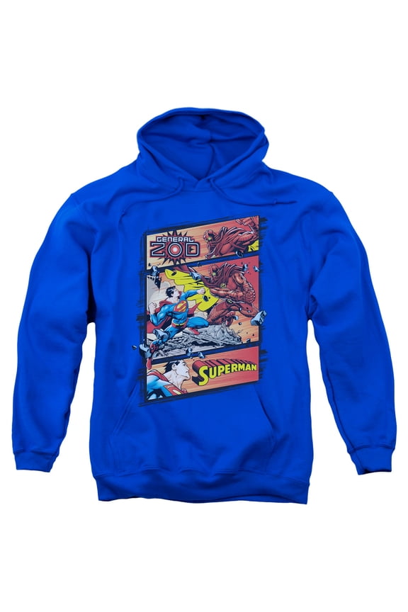 Superman - Superman Vs Zod - Pull-Over Hoodie - XXX-Large