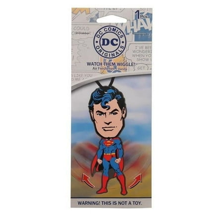 Superman Superman Wiggle Vanilla Air Freshener