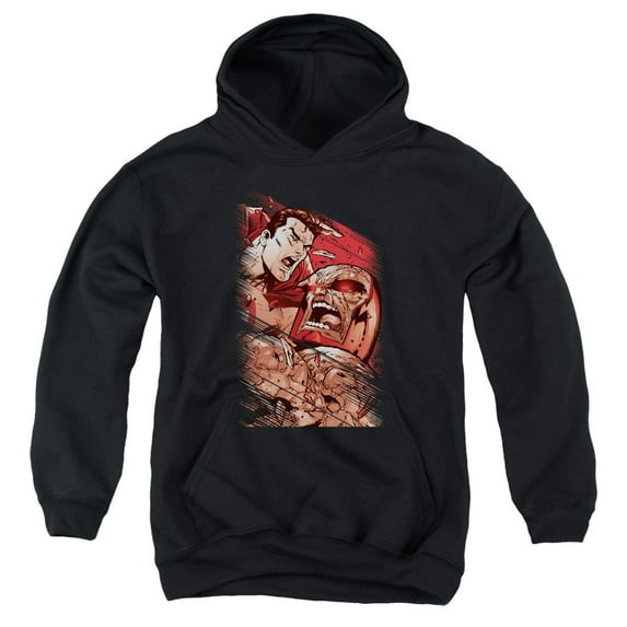 Superman - Supes Vs Darkseid - Youth Hooded Sweatshirt - X-Large