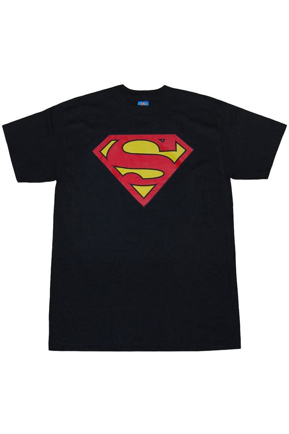 Superman Symbol Black T-Shirt