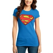 DC COMICS Superman Symbol Junior Women's T-Shirt