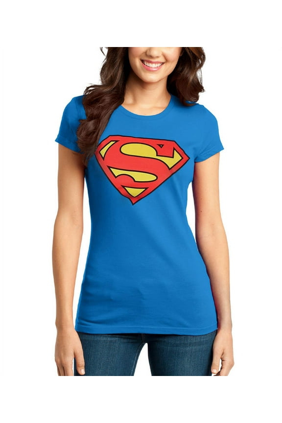 Superman Symbol Junior Women's T-Shirt