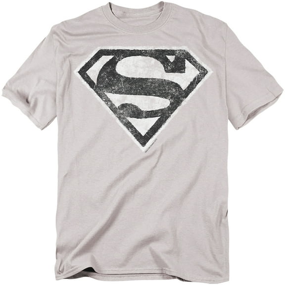 Superman T-Shirt Greys Unisex Graphic Tee For Men & Women