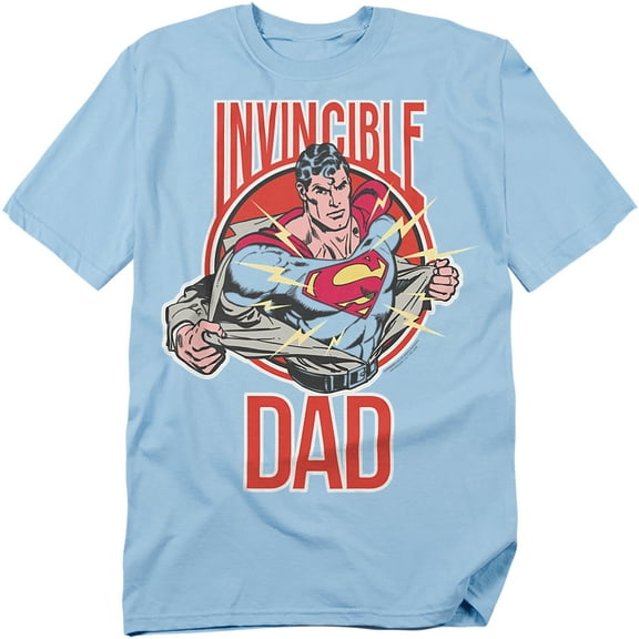 Superman T-Shirt Invincible Dad Unisex Graphic Tee for Men & Women