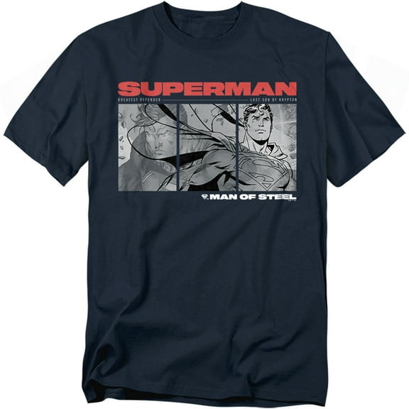 Superman T-Shirt Man Of Steel Comic Unisex Graphic Tee for Men & Women