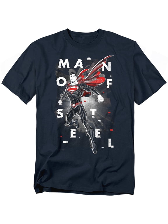 T-Shirt Man Of Steel Poster Unisex Graphic Tee for Men & Women