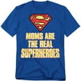 thumbnail image 1 of Superman T-Shirt Mother'S Day Moms Are The Real Superheroes Unisex Graphic Tee for Men & Women, 1 of 7