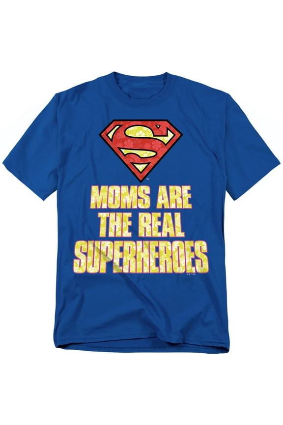 T-Shirt Mother'S Day Moms Are The Real Superheroes Unisex Graphic Tee for Men & Women
