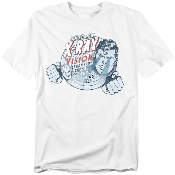 Superman T-Shirt Vintage Xray Vision Unisex Graphic Tee for Men & Women