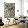 Superman Tapestry Fashion Print Wall Art Hanging Tapestry Aesthetic
