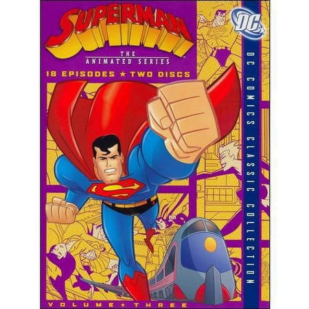 Superman: The Animated Series, Volume Three (DVD + Digital Comic) (Walmart Exclusive) (Full Frame)