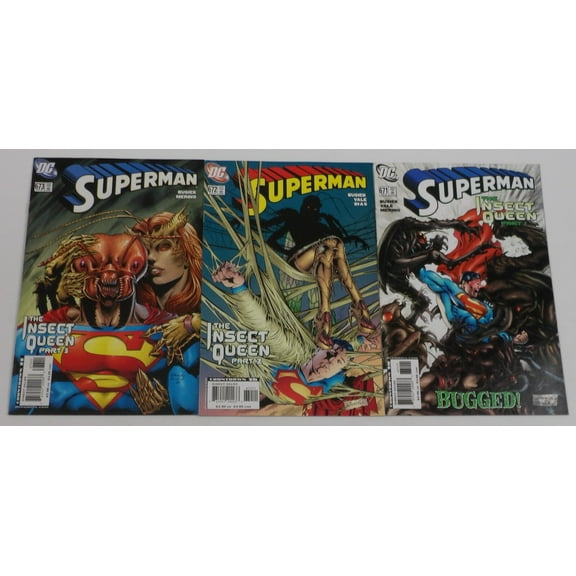 Superman: The Insect Queen #1-3 VF/NM complete story Kurt Busiek ; DC