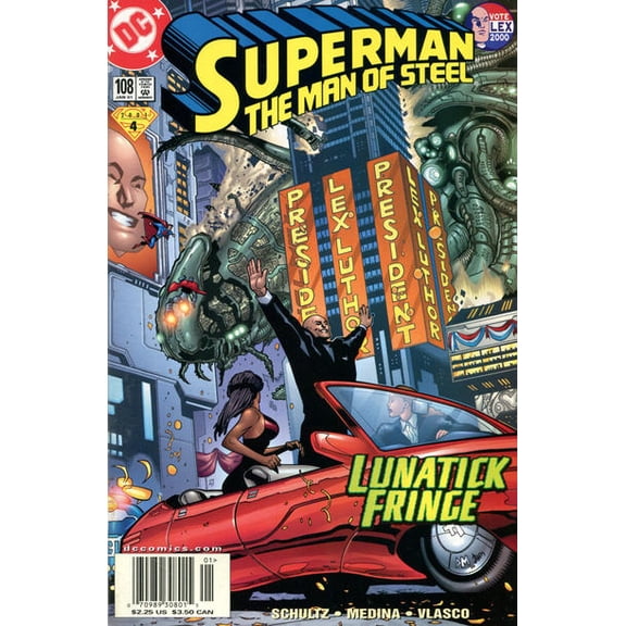Superman: The Man of Steel #108 (Newsstand) VF ; DC Comic Book