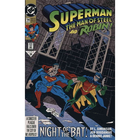 Superman: The Man of Steel #14 VF ; DC Comic Book