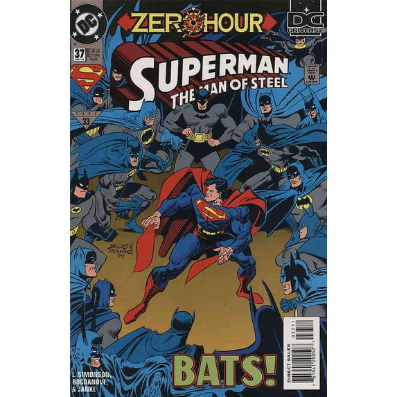 Superman: The Man of Steel #37 VF ; DC Comic Book