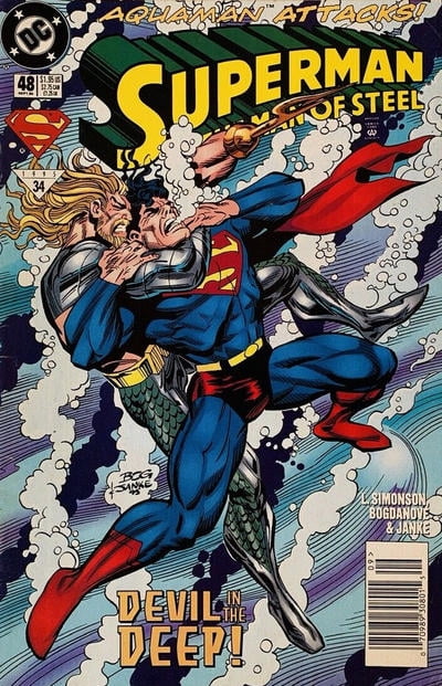 Cover of Superman: The Man of Steel #48