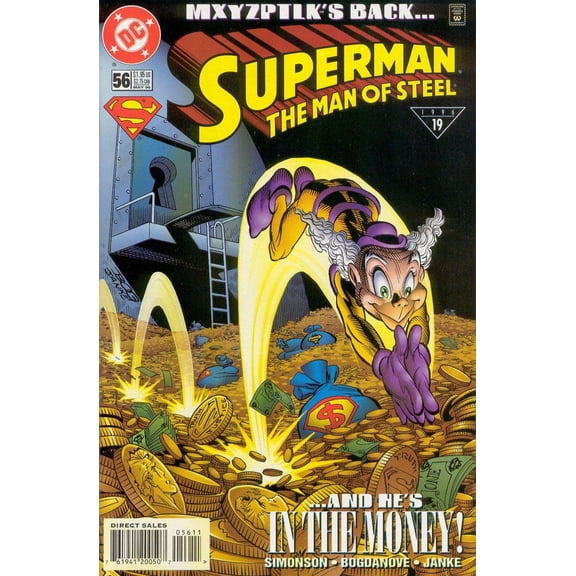 Superman: The Man of Steel #56 VF ; DC Comic Book