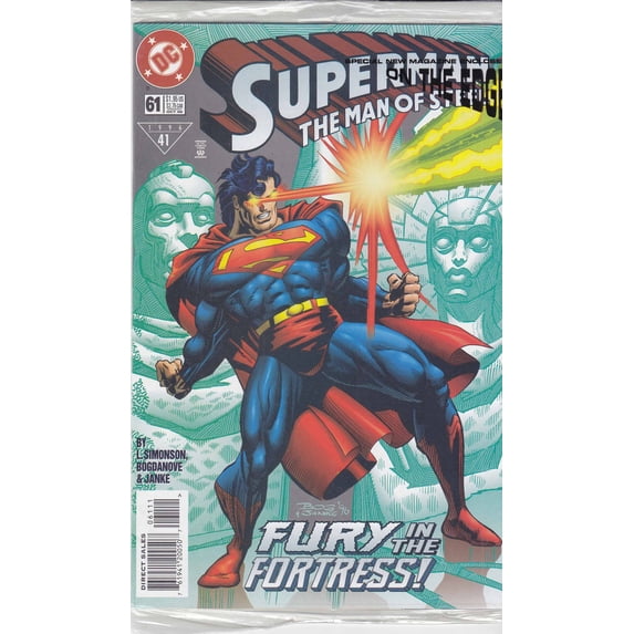 Superman: The Man of Steel #61 (in bag) VF ; DC Comic Book