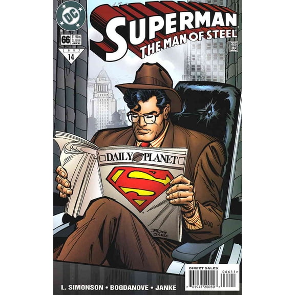 Superman: The Man of Steel #66 VF ; DC Comic Book