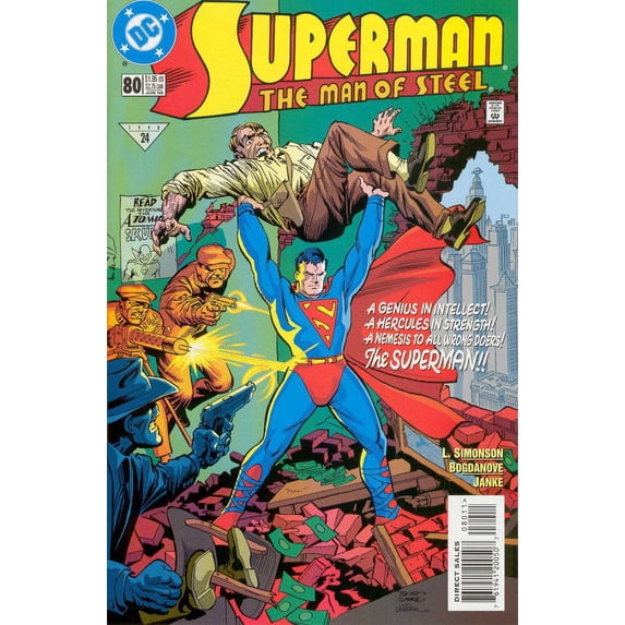 Superman: The Man of Steel #80 VF ; DC Comic Book
