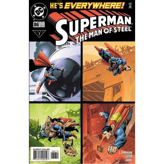 Superman: The Man of Steel #86 VF ; DC Comic Book