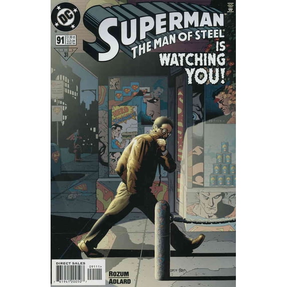 Superman: The Man of Steel #91 VF ; DC Comic Book