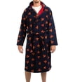 thumbnail image 1 of Superman The Man of Steel Men's Reversible Minky Fleece Robe (Small), 1 of 4