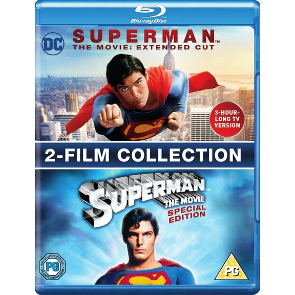 Superman: The Movie (Blu-ray) Christopher Reeve Gene Hackman Margot Kidder Marlon Brando