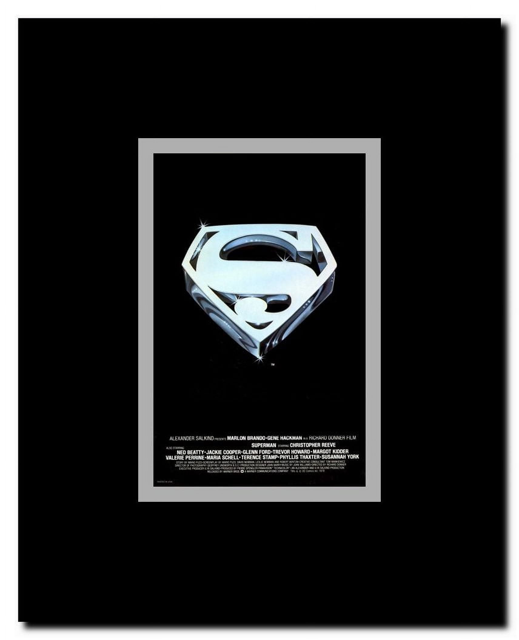 Superman: The Movie Framed Movie Poster