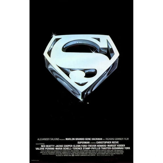 Superman: The Movie Movie Poster Print (11 x 17) - Item # MOVEH7197