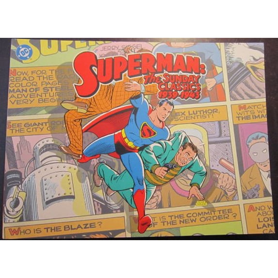 Pre-Owned Superman: The Sunday Classics 1939-1943 (Paperback) 1563894637 9781563894633