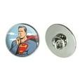 thumbnail image 1 of Superman Thinking Metal 1.1" Tie Tack Hat Lapel Pin Pinback, 1 of 6
