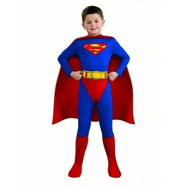 DC Comics Classic Superman Costume for Toddlers by Rubies, Boys 2T-4T