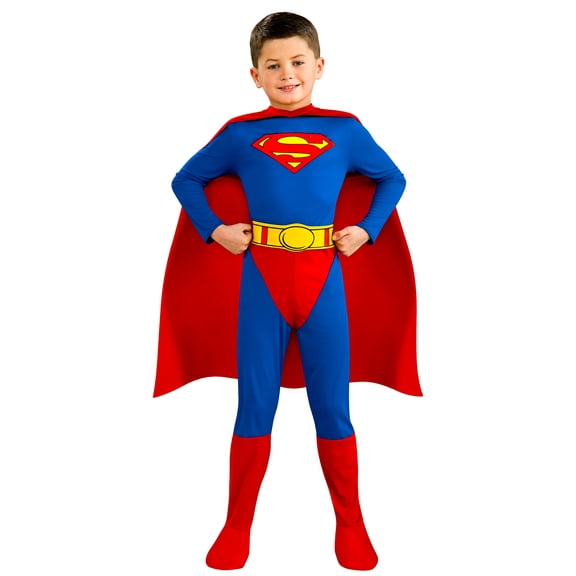DC Comics Classic Superman Costume for Toddlers by Rubies, Boys 2T-4T