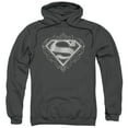 thumbnail image 1 of Superman - Tribal Steel Logo - Pull-Over Hoodie - Small, 1 of 2
