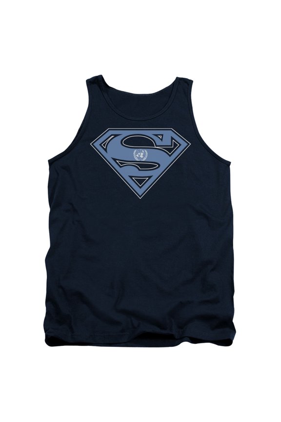 Superman - U N Shield - Tank Top - X-Large