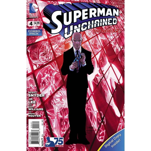Superman Unchained #4B VF ; DC Comic Book